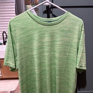 XL Tall men’s lime green dry tek tee
